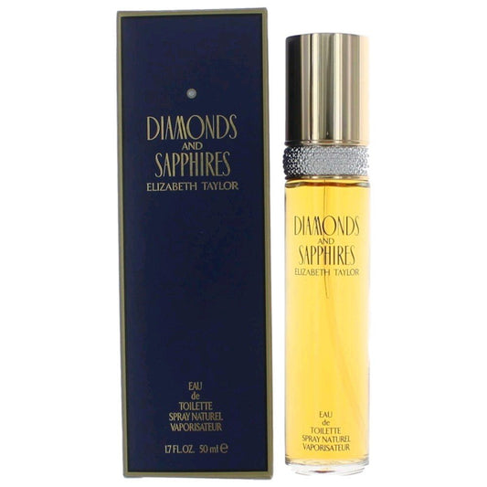 Diamonds & Sapphires by Elizabeth Taylor, 1.7 oz Eau De Toilette Spray for Women - 101 Perfume Plus