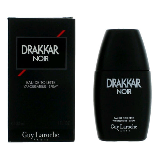 Drakkar Noir by Guy Laroche, 1 oz Eau De Toilette Spray for Men - 101 Perfume Plus
