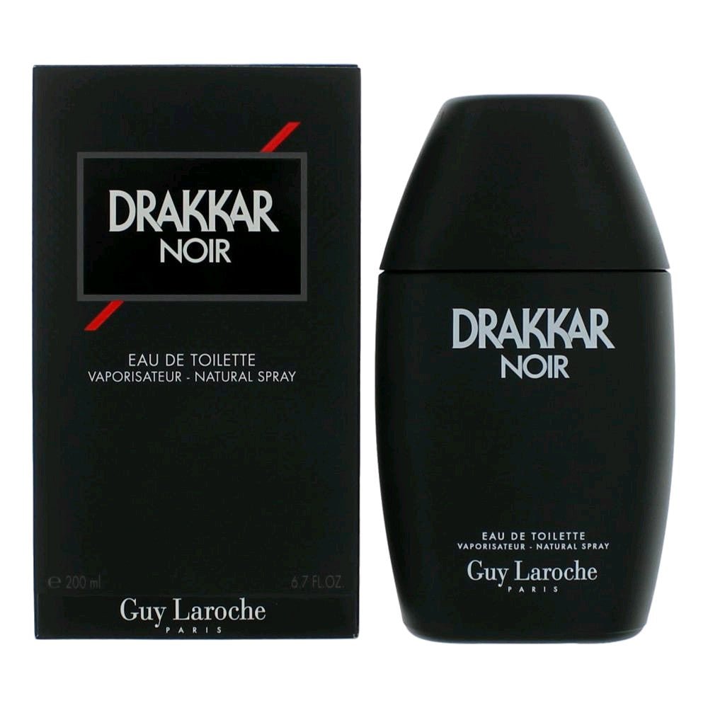 Drakkar Noir by Guy Laroche, 6.7 oz Eau De Toilette Spray for Men - 101 Perfume Plus