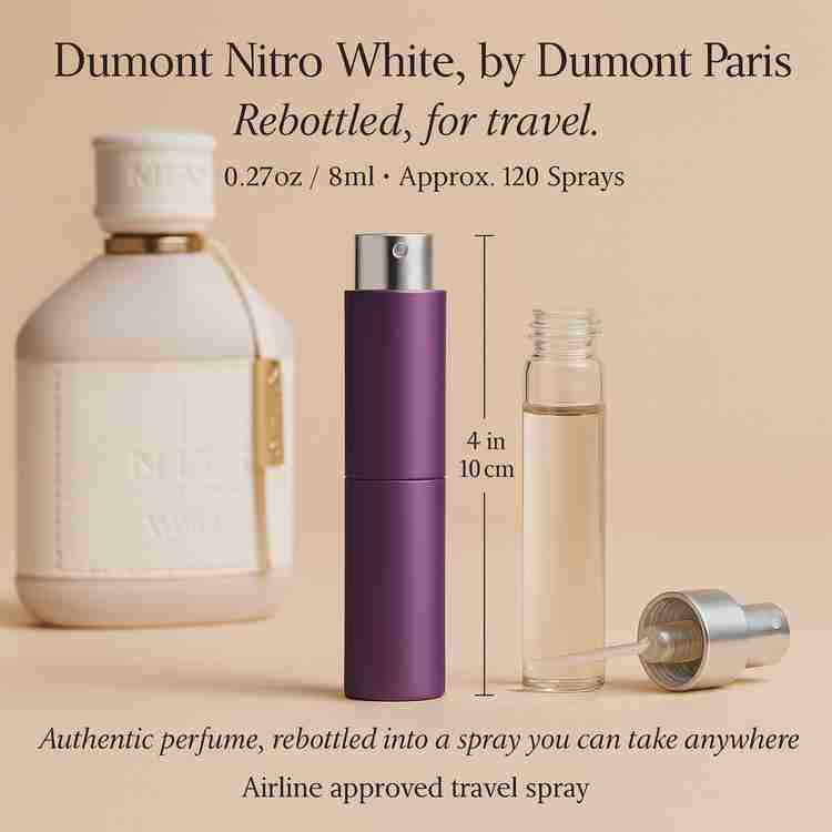 Dumont Nitro White - Travel Spray
