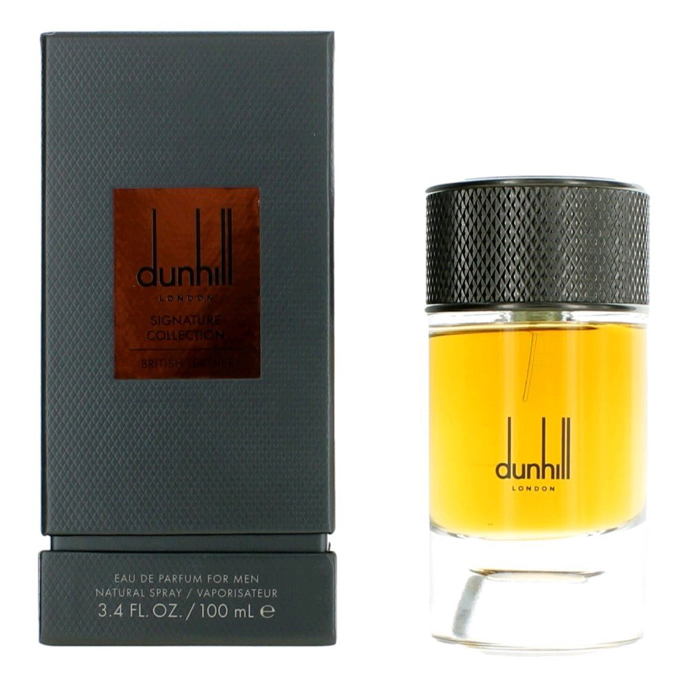 Dunhill British Leather by Alfred Dunhill, 3.4 oz Eau De Parfum Spray for Men - 101 Perfume Plus