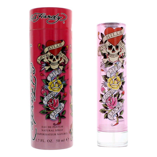 Ed Hardy by Christian Audigier, 1.7 oz Eau De Parfum Spray for Women - 101 Perfume Plus