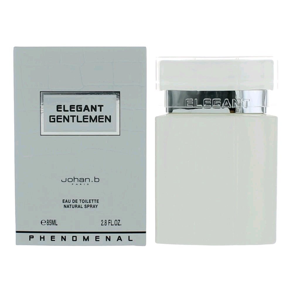 Elegant Gentlemen Phenomenal by Johan.b, 2.8 oz Eau De Toilette Spray for Men - 101 Perfume Plus