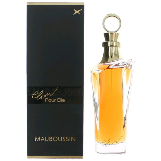 Elixir Pour Elle by Mauboussin, 3.3 oz Eau De Parfum Spray for Women - 101 Perfume Plus
