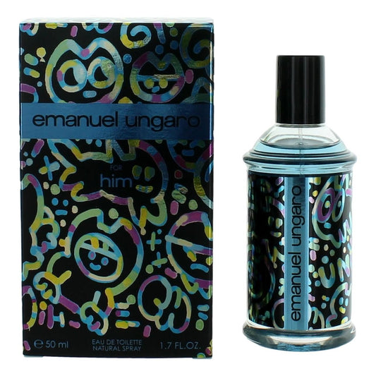 Emanuel Ungaro for Him by Emanuel Ungaro, 1.7 oz Eau De Toilette Spray for Men - 101 Perfume Plus