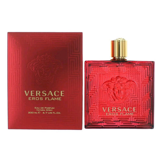 Eros Flame by Versace, 6.7 oz Eau De Parfum Spray for Men - 101 Perfume Plus