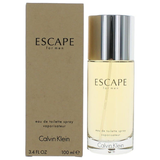 Escape by Calvin Klein, 3.4 oz Eau De Toilette Spray for Men - 101 Perfume Plus