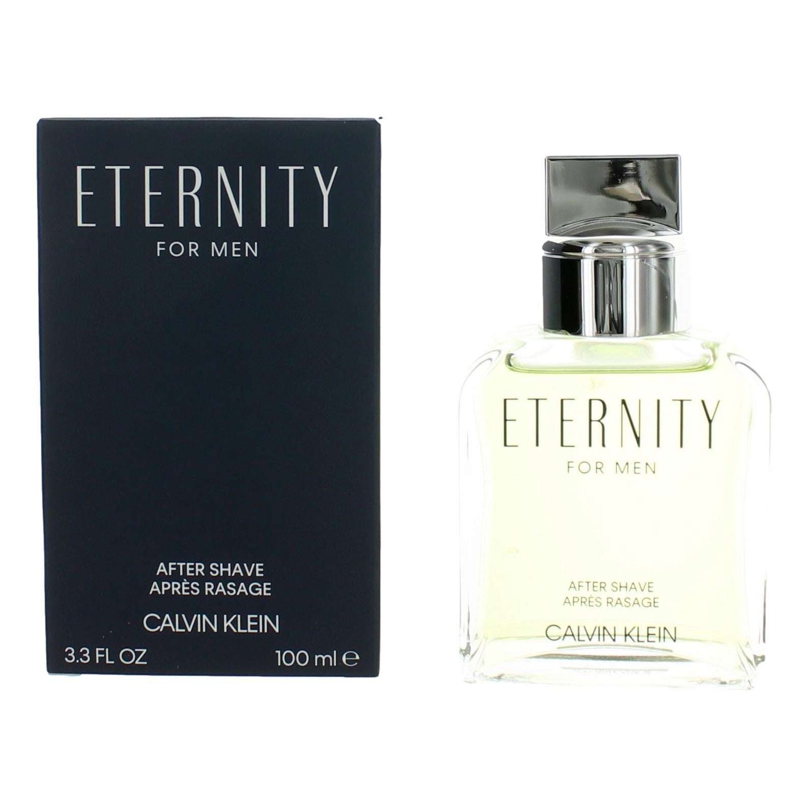 Eternity by Calvin Klein, 3.4 oz After Shave Splash for Men - 101 Perfume Plus