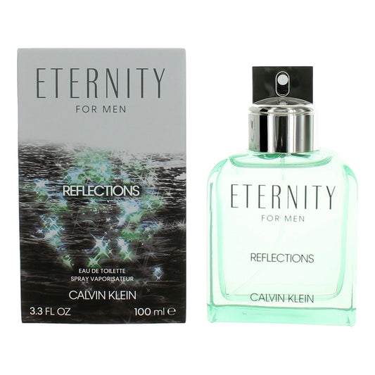 Eternity Reflections by Calvin Klein, 3.3 oz Eau De Toilette Spray for Men - 101 Perfume Plus