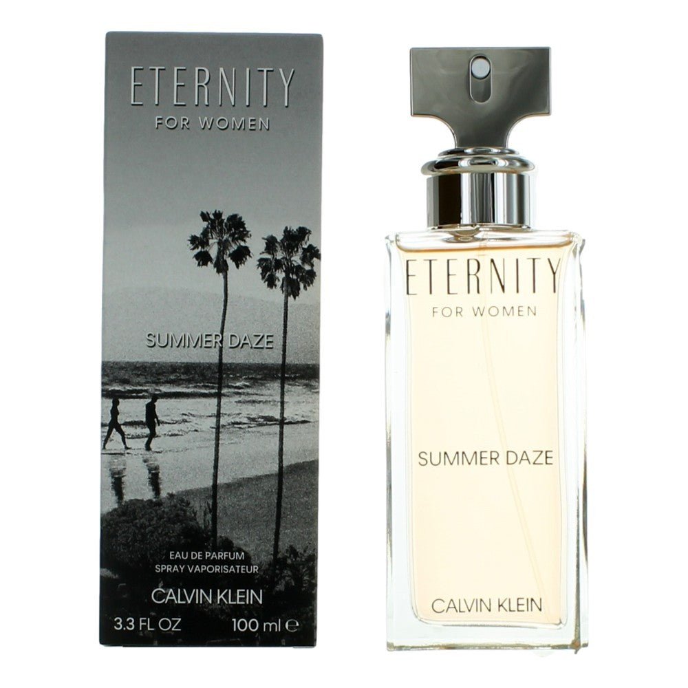 Eternity Summer Daze by Calvin Klein, 3.3 oz Eau De Parfum Spray for Women - 101 Perfume Plus