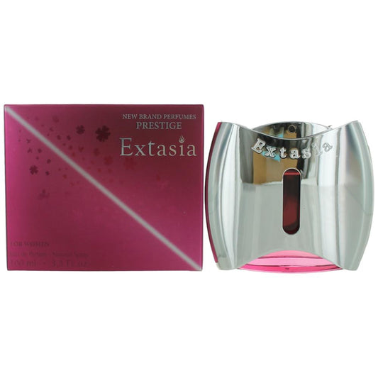 Extasia by New Brand, 3.3 oz Eau De Parfum Spray for Women - 101 Perfume Plus
