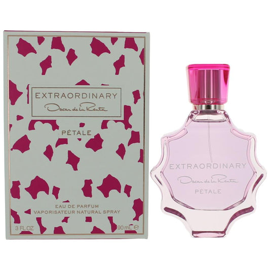 Extraordinary Petale by Oscar De La Renta, 3 oz Eau De Parfum Spray for Women - 101 Perfume Plus