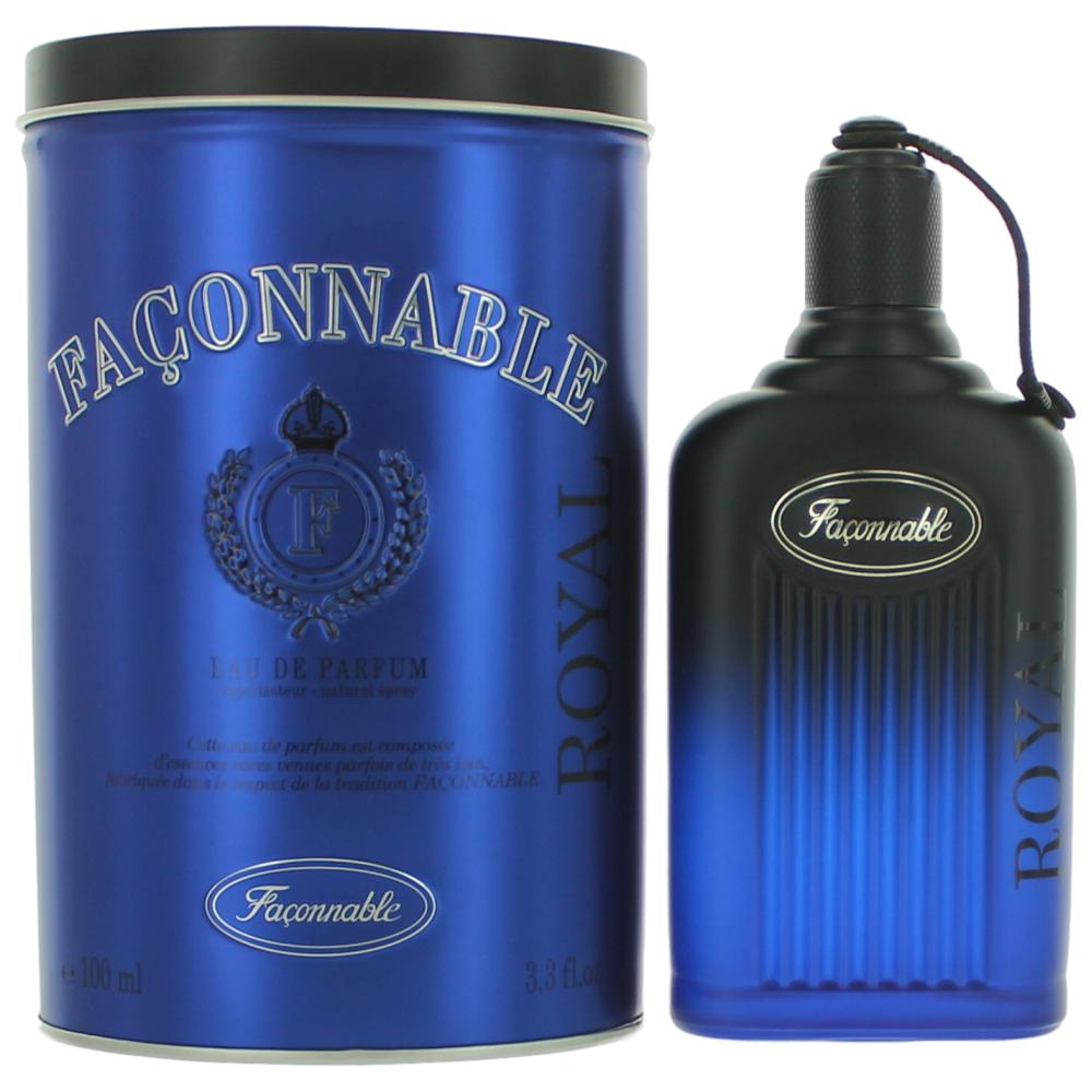 Faconnable Royal by Faconnable, 3.3 oz Eau De Parfum Spray for Men - 101 Perfume Plus