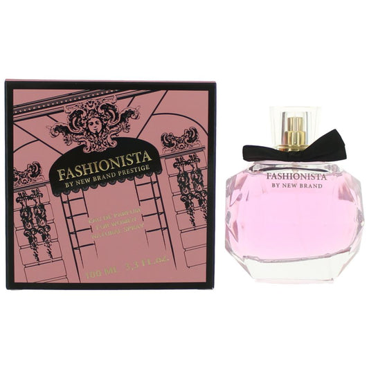 Fashionista by New Brand, 3.3 oz Eau De Parfum Spray for Women - 101 Perfume Plus
