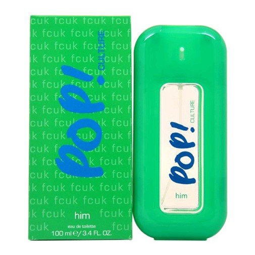 FCUK Pop Culture by French Connection, 3.4 oz Eau De Toilette Spray for Men - 101 Perfume Plus