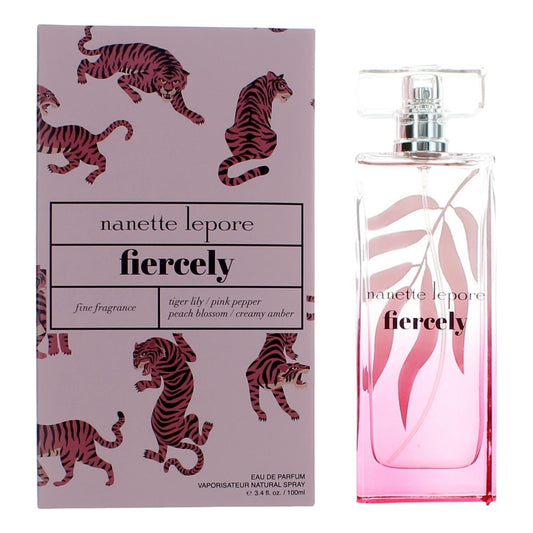 Fiercely by Nanette Lepore, 3.4 oz Eau de Parfum Spray for Women - 101 Perfume Plus