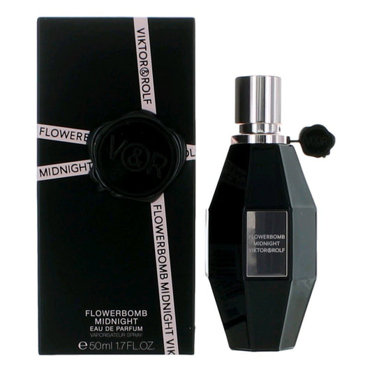 Flowerbomb Midnight by Viktor & Rolf, 1.7 oz Eau De Parfum Spray for Women - 101 Perfume Plus