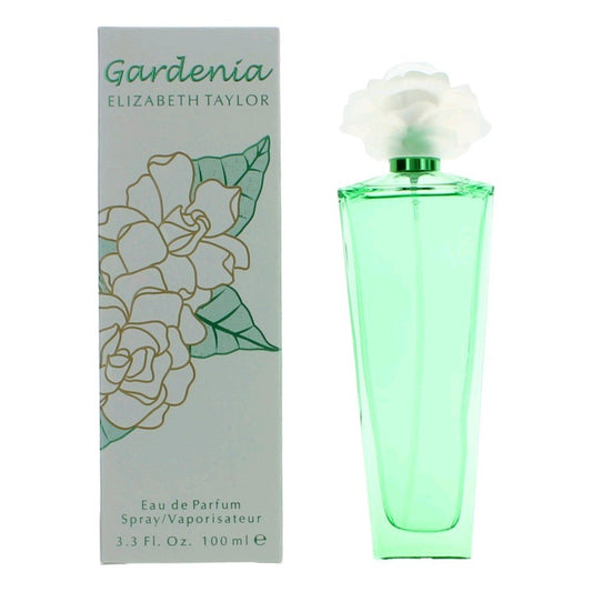 Gardenia by Elizabeth Taylor, 3.3 oz Eau De Parfum Spray for Women - 101 Perfume Plus