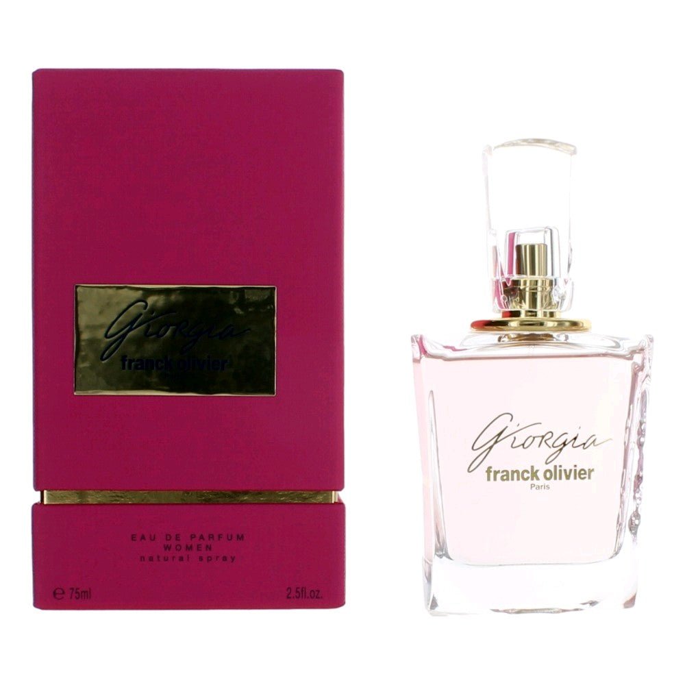 Giorgia by Franck Olivier, 2.5 oz Eau De Parfum Spray for Women - 101 Perfume Plus