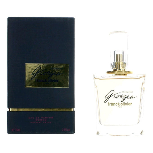 Giorgia Midnight by Franck Olivier, 2.5 oz Eau De Parfum Spray for Women - 101 Perfume Plus