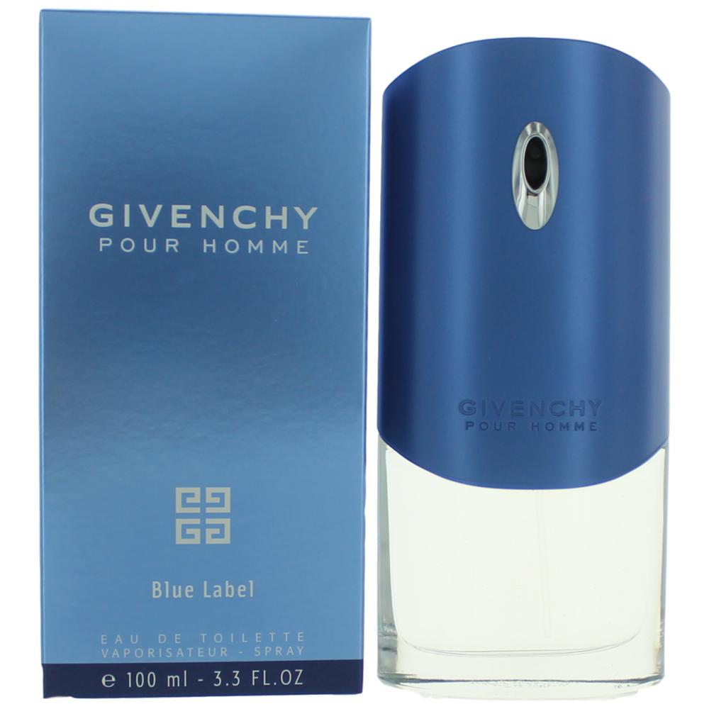 Givenchy Pour Homme Blue Label by Givenchy, 3.3 oz Eau De Toilette Spray for Men - 101 Perfume Plus