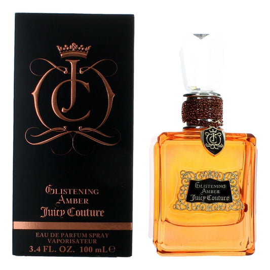 Glistening Amber by Juicy Couture, 3.4 oz Eau De Parfum Spray for Women - 101 Perfume Plus