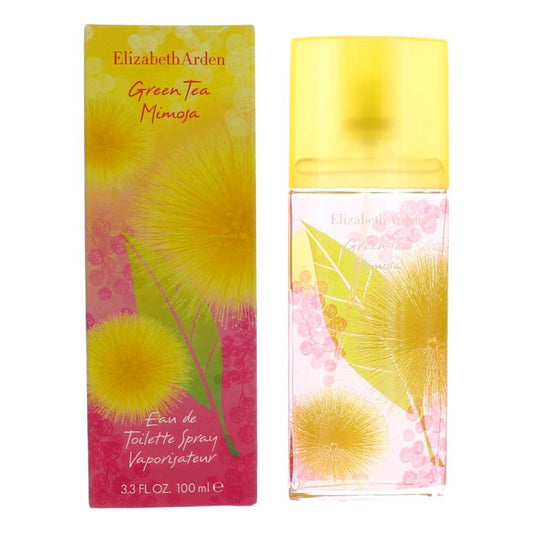 Green Tea Mimosa by Elizabeth Arden, 3.3 oz Eau De Toilette Spray for Women - 101 Perfume Plus