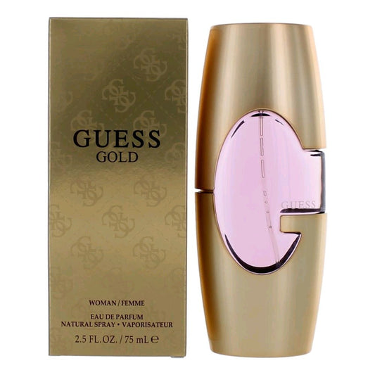 Guess Gold by Parlux, 2.5 oz Eau De Parfum Spray for Women - 101 Perfume Plus