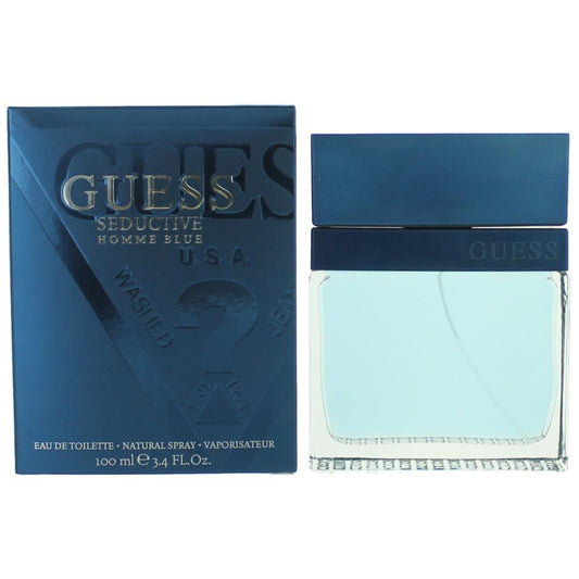 Guess Seductive Homme Blue by Guess, 3.4 oz Eau De Toilette Spray for Men - 101 Perfume Plus