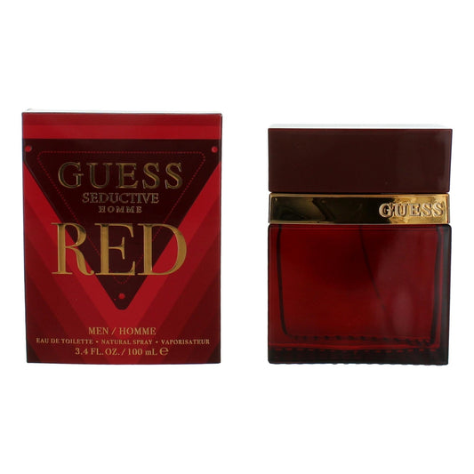 Guess Seductive Homme Red by Guess, 3.4 oz Eau de Toilette Spray for Men - 101 Perfume Plus