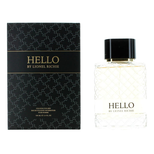 Hello by Lionel Richie, 3.4 oz Eau de Cologne Spray for Men - 101 Perfume Plus