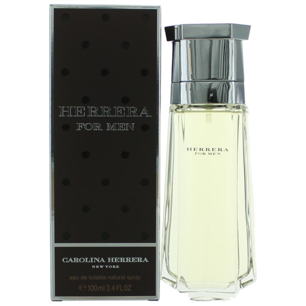 Herrera by Carolina Herrera, 3.4 oz Eau De Toilette Spray for Men - 101 Perfume Plus