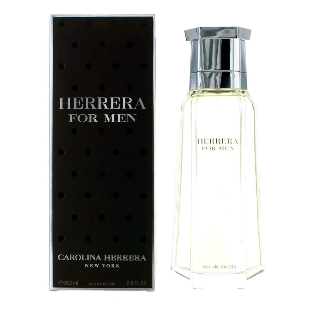 Herrera by Carolina Herrera, 6.7 oz Eau De Toilette Spray for Men - 101 Perfume Plus