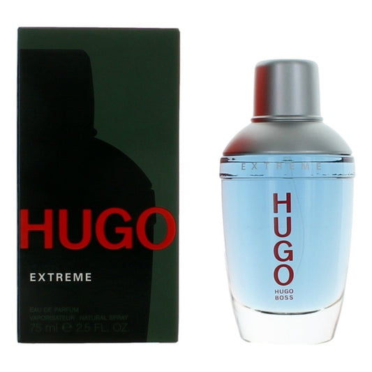 Hugo Extreme by Hugo Boss, 2.5 oz Eau De Parfum Spray for Men - 101 Perfume Plus