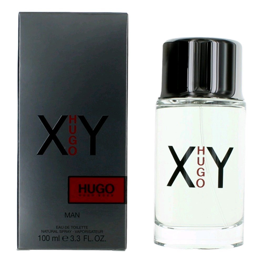 Hugo XY by Hugo Boss, 3.3 oz Eau De Toilette Spray for Men - 101 Perfume Plus