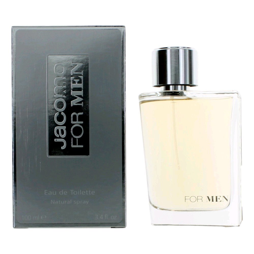 Jacomo For Men by Jacomo, 3.4 oz Eau De Toilette Spray for Men - 101 Perfume Plus