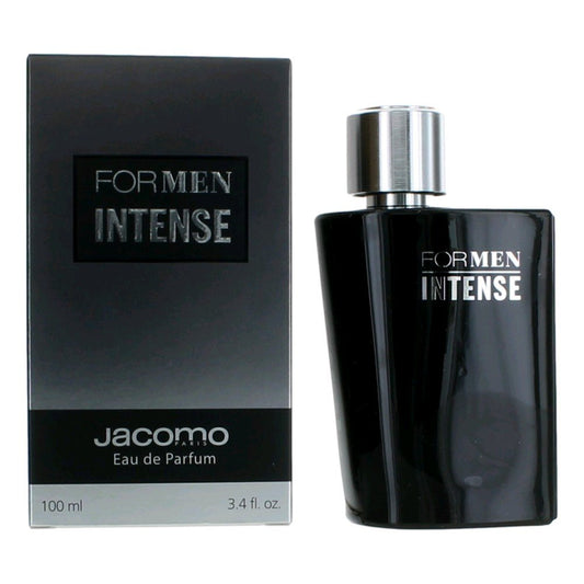 Jacomo Intense by Jacomo, 3.4 oz Eau De Parfum Spray for Men - 101 Perfume Plus