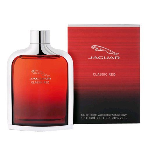 Jaguar Classic Red by Jaguar, 3.4 oz Eau De Toilette Spray for Men - 101 Perfume Plus