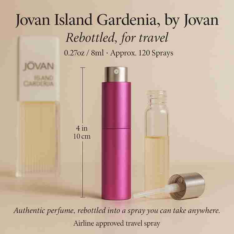 Jovan Island Gardenia - Travel Spray