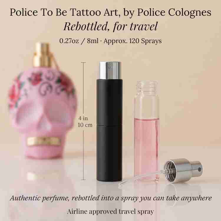 Police To Be Tattoo Art - Travel Spray