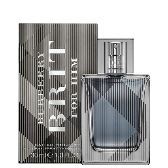 BURBERRY BRIT 1 OZ EAU DE TOILETTE SPRAY FOR MEN - 101 Perfume Plus