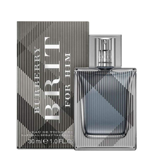 BURBERRY BRIT 1 OZ EAU DE TOILETTE SPRAY FOR MEN - 101 Perfume Plus