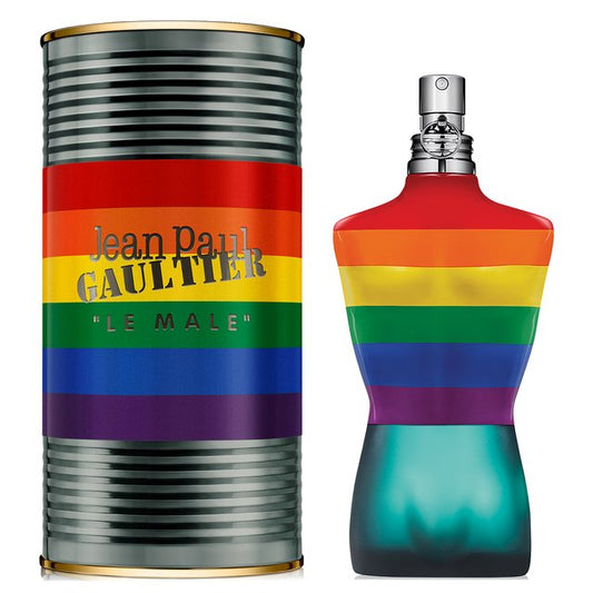 JEAN PAUL GAULTIER LE MALE PRIDE EDITION 4.2 EAU DE TOILETTE SPRAY FOR MEN - 101 Perfume Plus